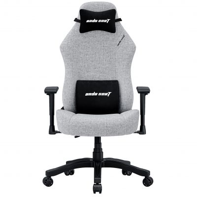 Крісло геймерське Anda Seat Luna L Fabric Grey (871380171) дешево